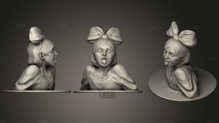 Kiki 3d stl for CNC